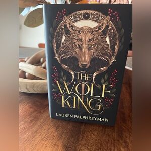 The Wolf King by Lauren Palphreyman - Elegant Black and Gold Edition